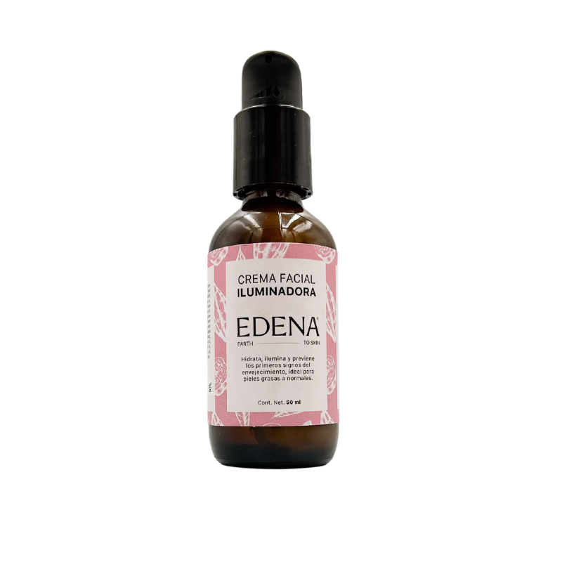 Crema Facial Iluminadora EDENA