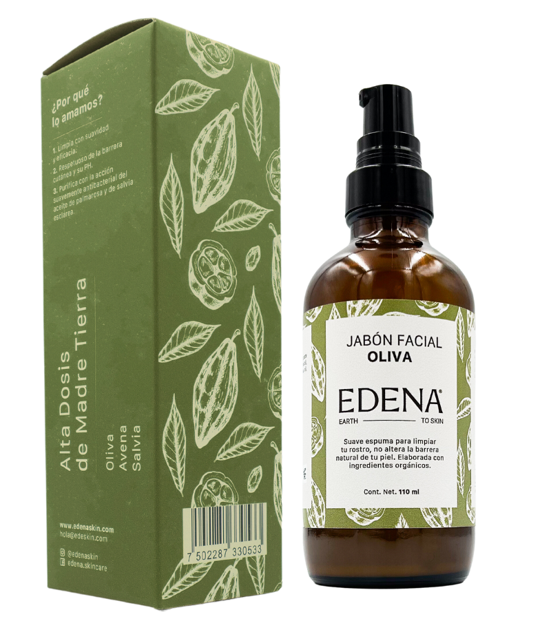 Jabon Facial Oliva Edena