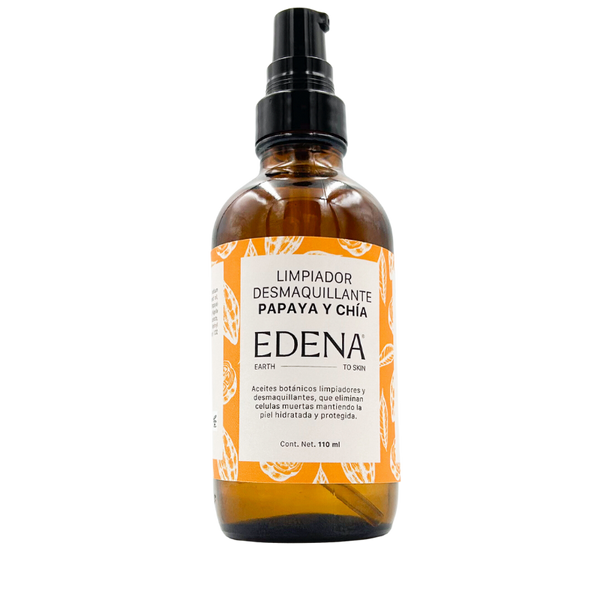 Limpiador Desmaquillante Papaya y Chia