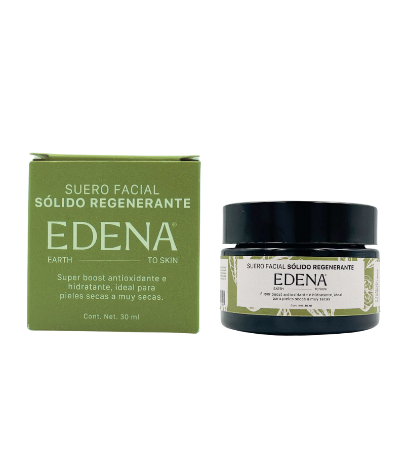 Suero Facial solido regenerante con caja