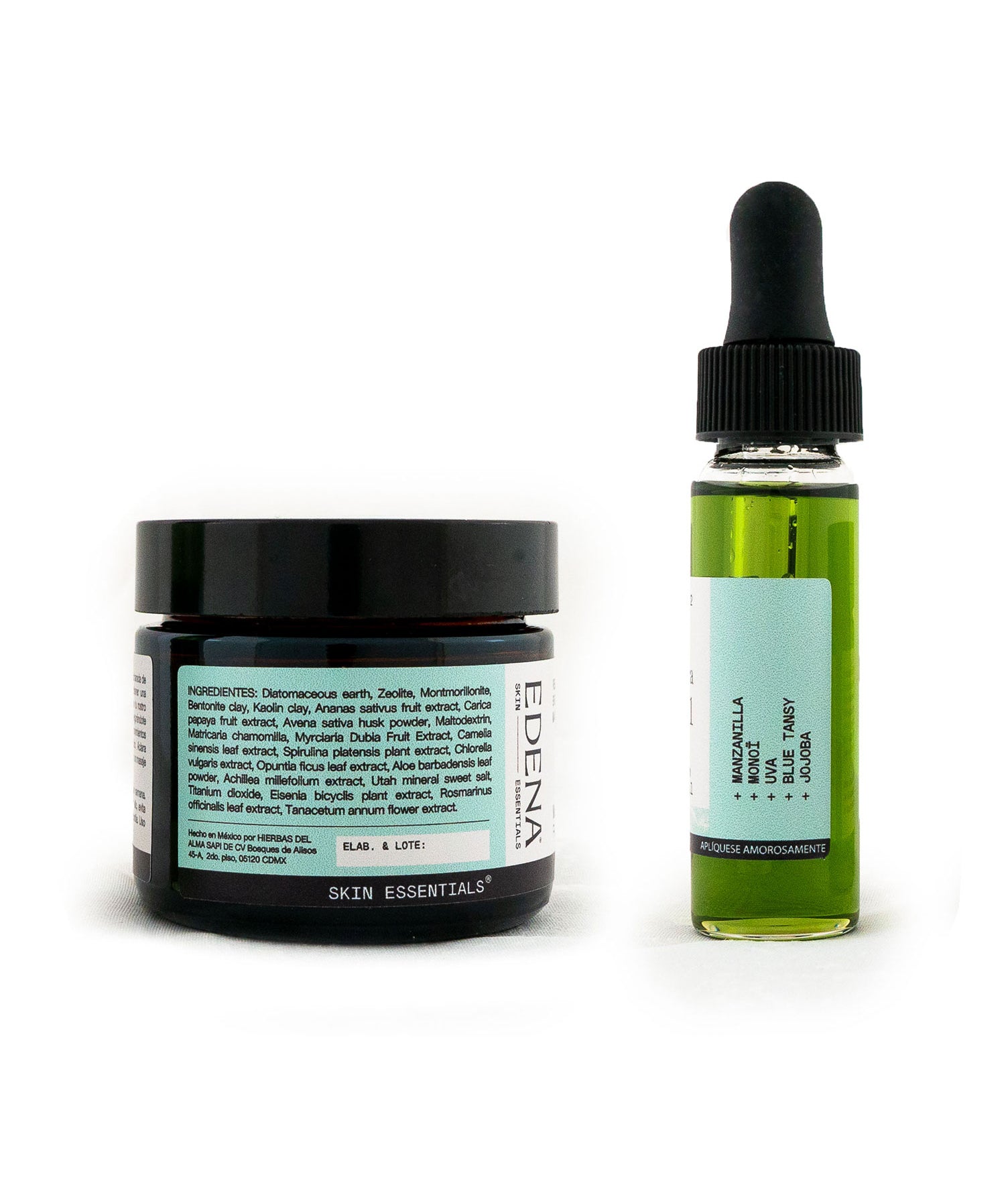 Mascarilla Iluminadora reverso